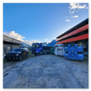 Camion 4 essieux multilift avec benne