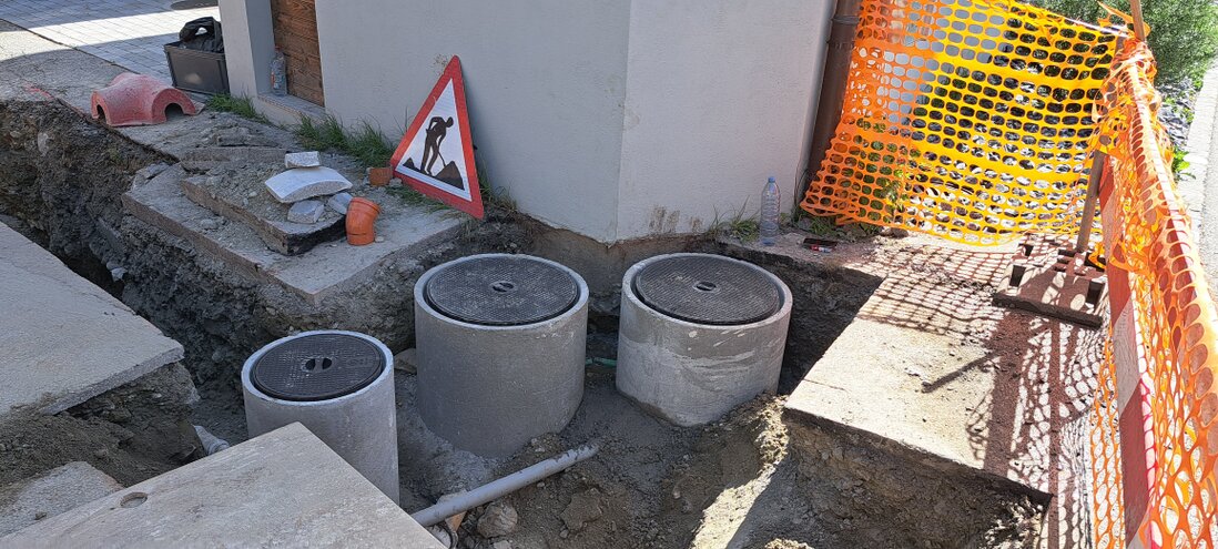 Installation d’un regard en béton