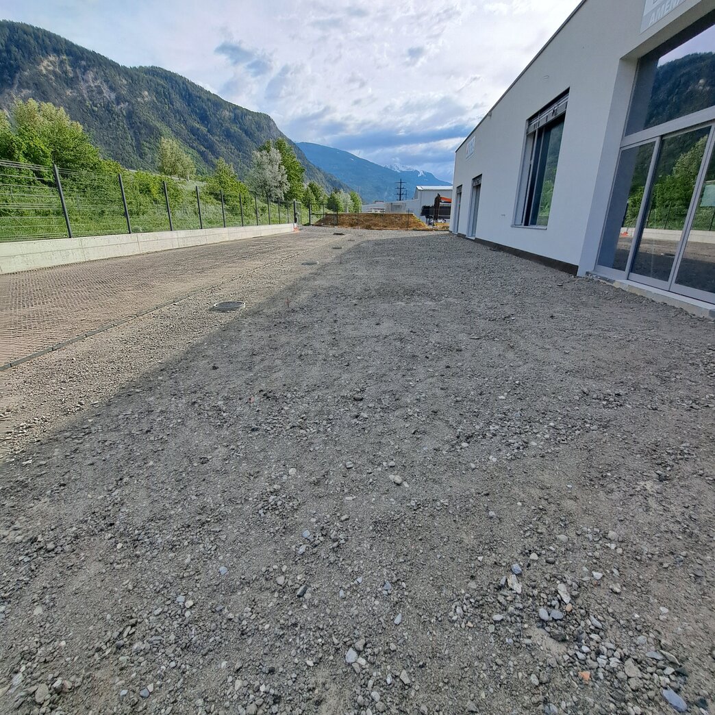 Nivellement du terrain avec laser