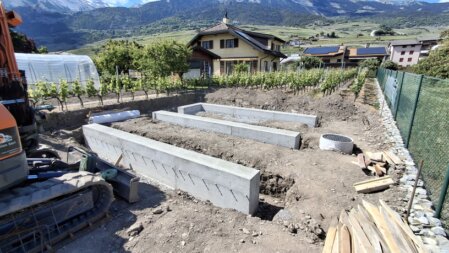 Pose de canalisations et VRD sur chantier